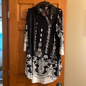 NWT collared dress with pockets!